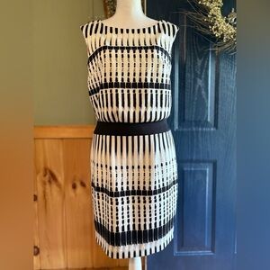 betsy johnson Size 6 Black And White dress